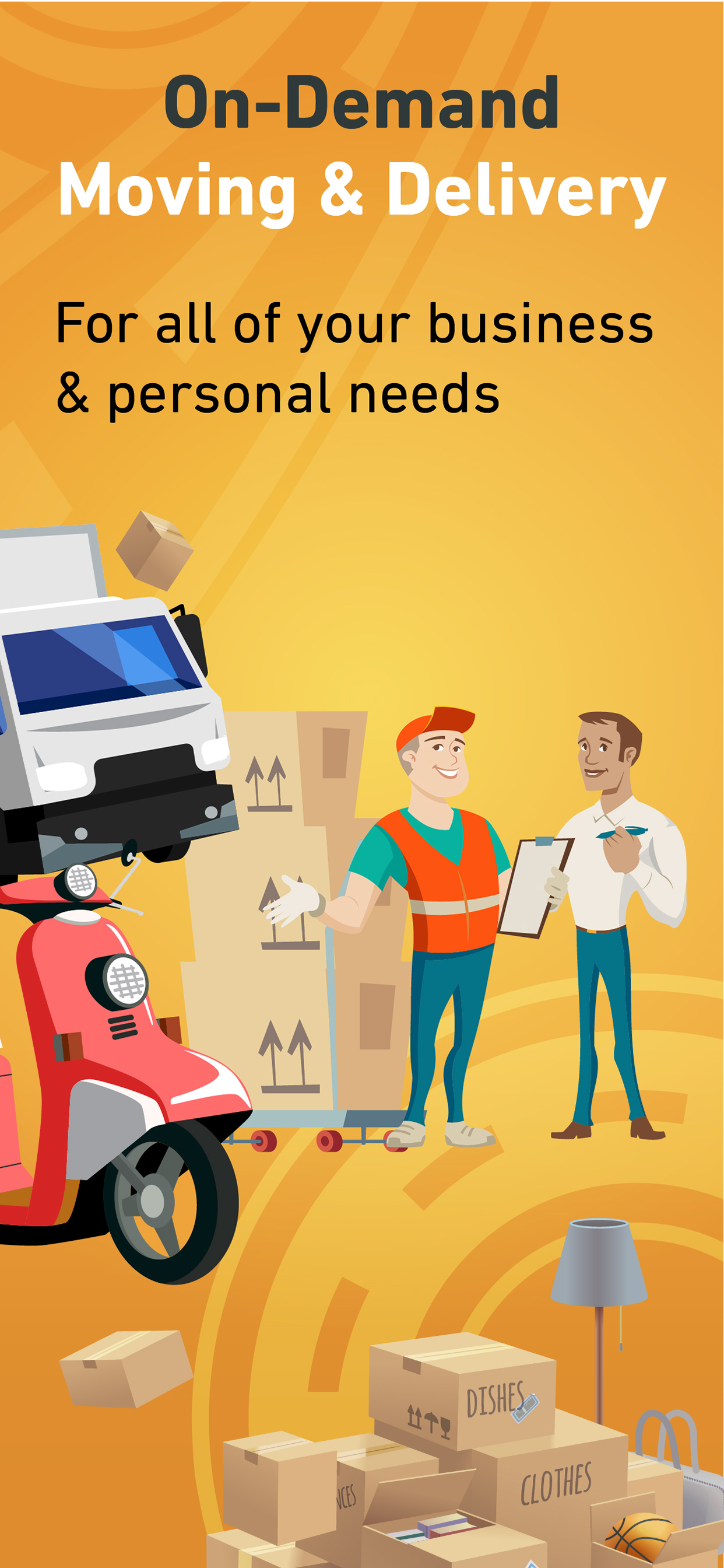Droob – Moving & Delivery App Screenshot